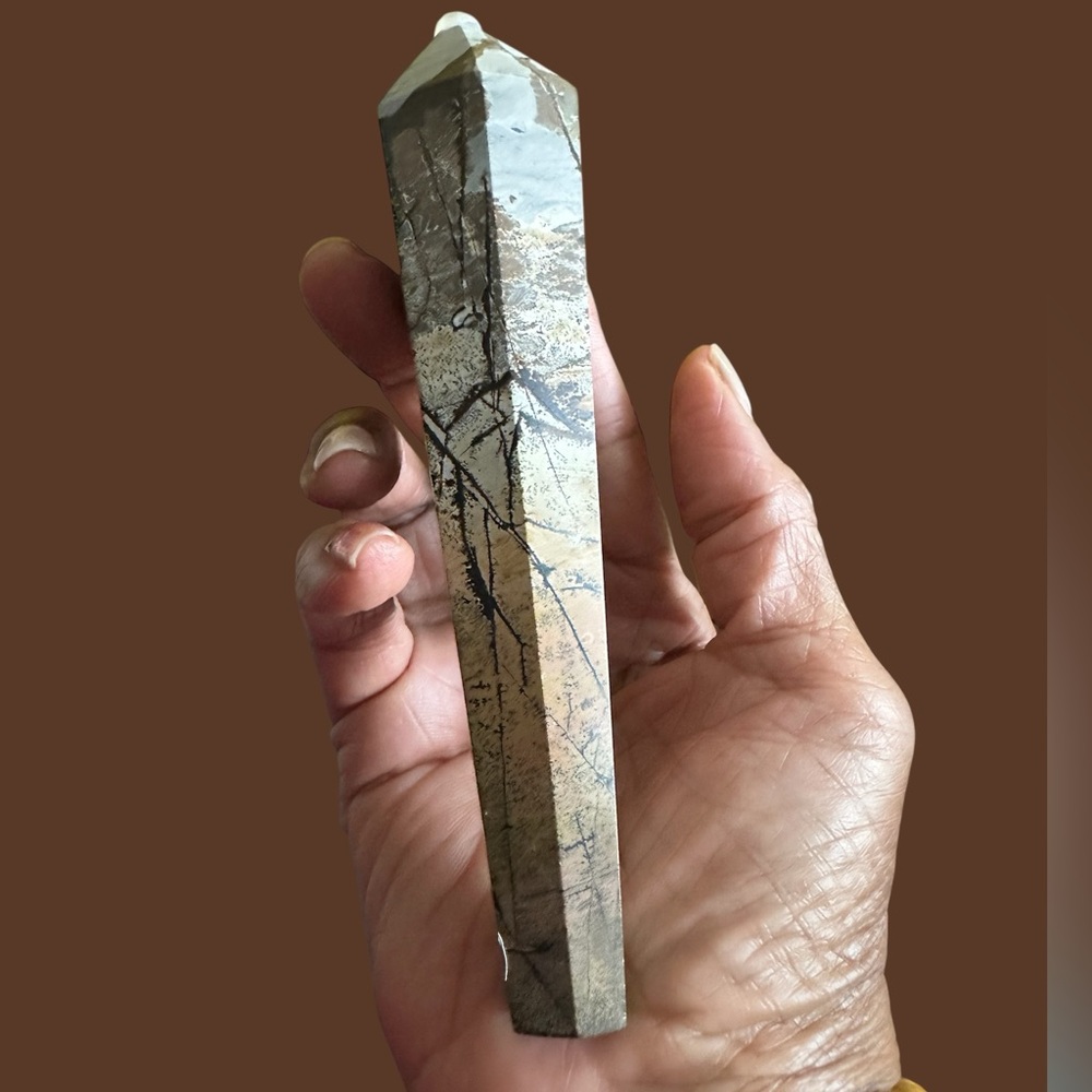 Picture Jasper Crystal Wand